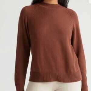 Quince 100% Organic Cotton Mockneck Sweater